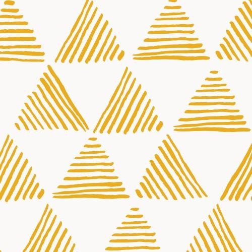 Блэкаут с принтом «Желтые треугольники»